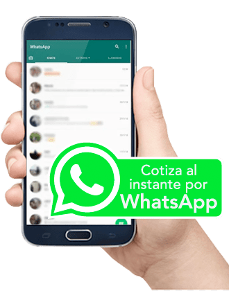 Contacto via whatsapp para cotizar